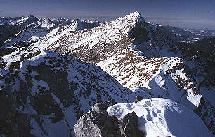 Hochschrutte, Hauptgipfel des Plattbergs, Ammergauer Alpen [Zum Vergrößern anklicken]